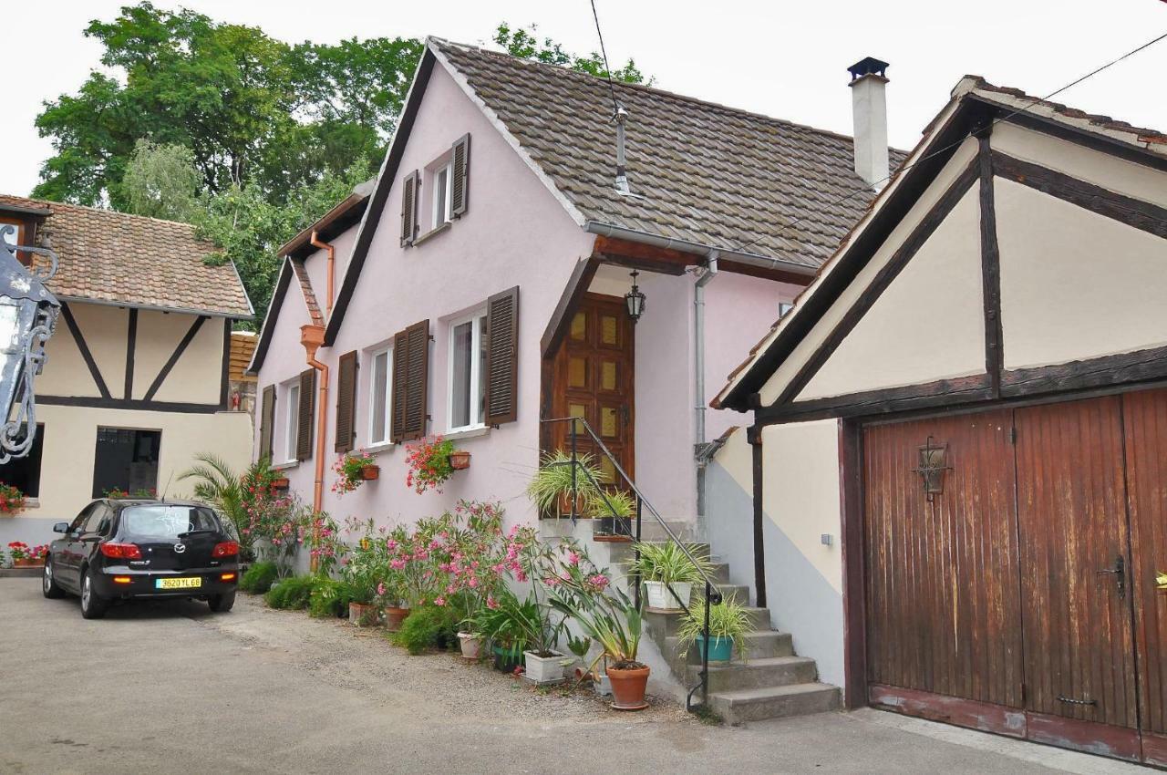 La Maison Fleurie Gites Du Florimont Ingersheim Buitenkant foto